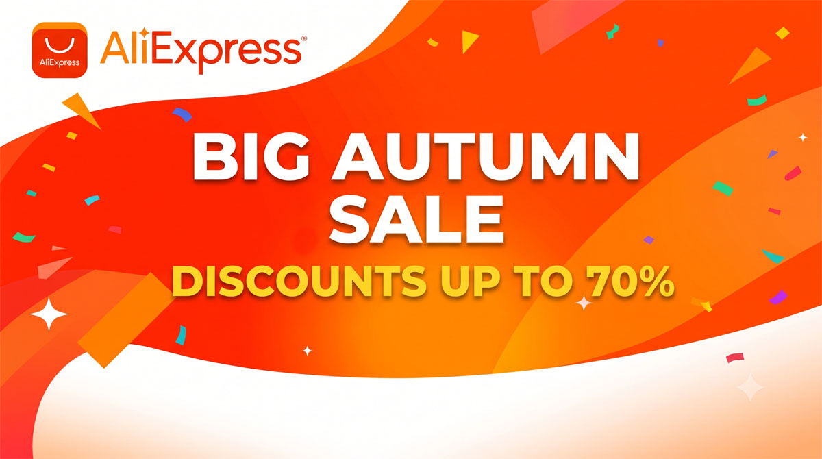 Entdecke die Angebote beim Herbst Sale auf AliExpress