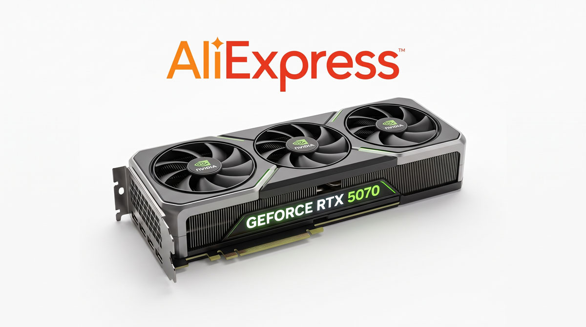 NVIDIA GeForce RTX 5070 auf AliExpress kaufen